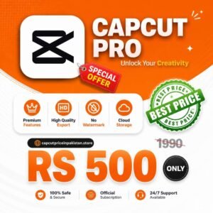 Capcut pro price in pakistan