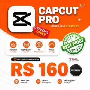 Capcut pro price in pakistan for 7 days
